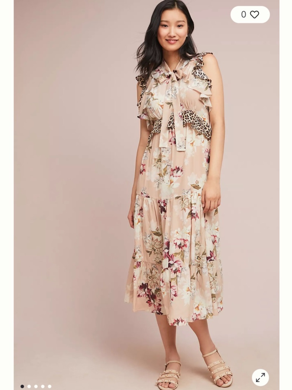 Kachel by Anthropology Sedona Sunrise Maxi Dress